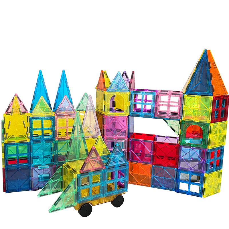 Geometric shapes,
Magnetic playset,
Educational building blocks,