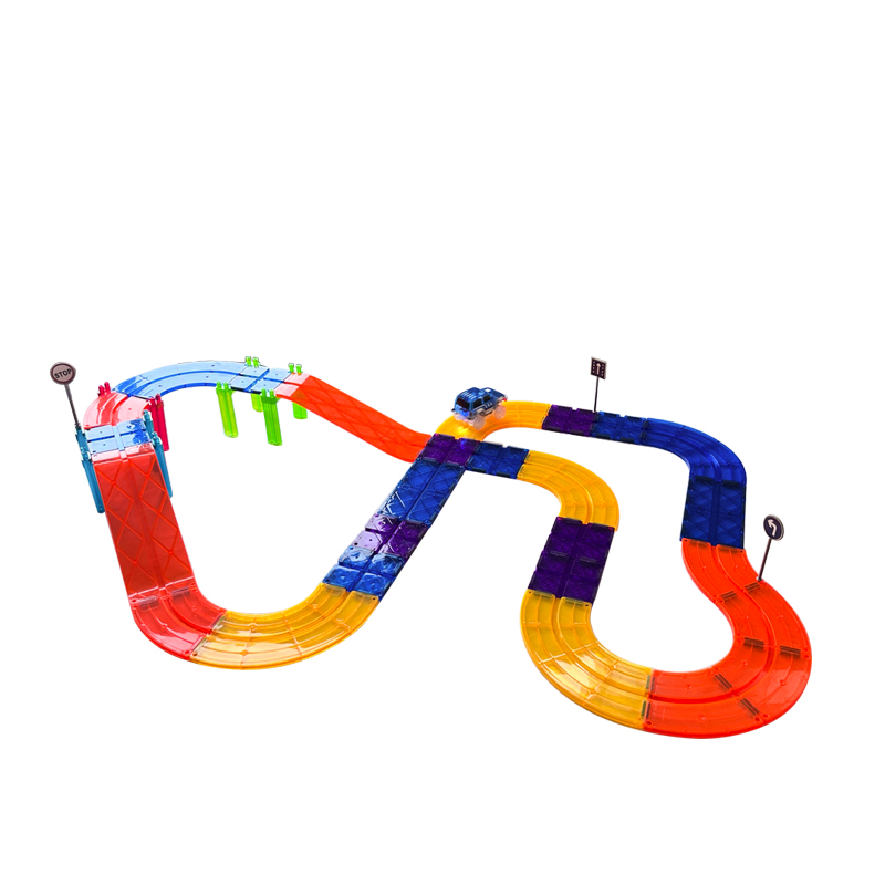 Magnetic racing track, Magnetized raceway, Magnetic car track, Racing track with magnets, Magnetic racing set, Magnetic racecourse,