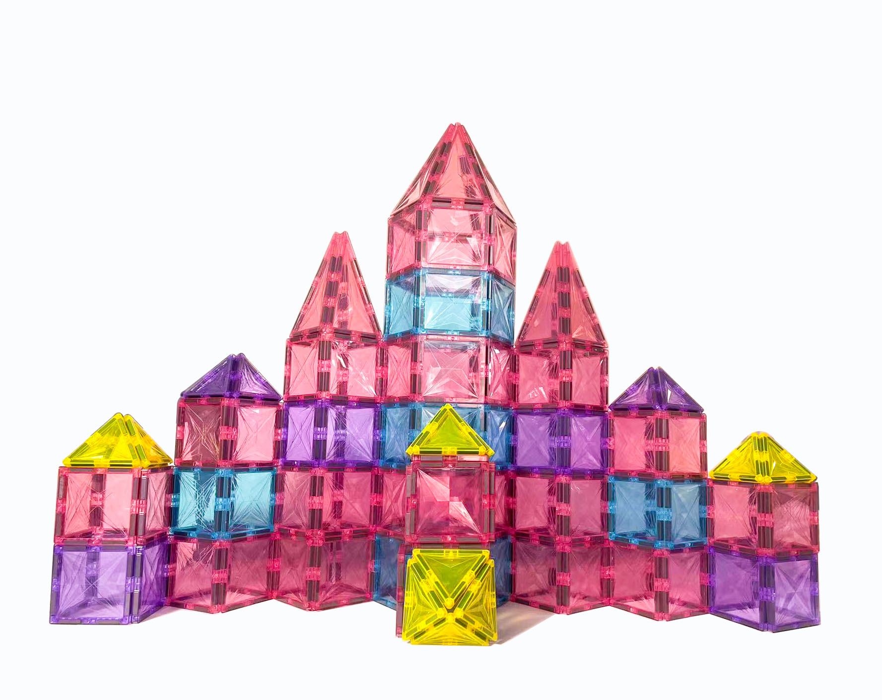 Magnetic construction toys, Magnetic shapes, Learning magnets,